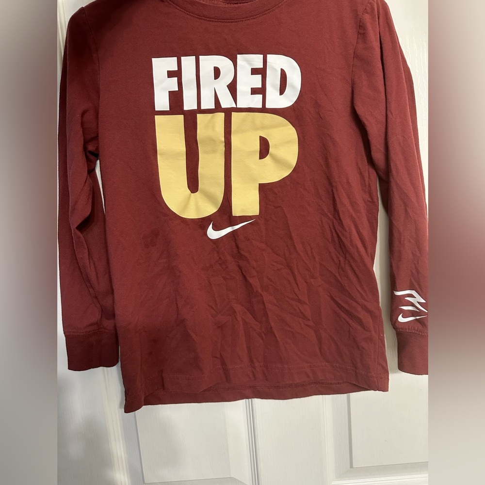 Long sleeve boys Nike shirt
